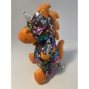 Sequinimals Unicorn Stuffed Animals Plush Soft Toys 8”